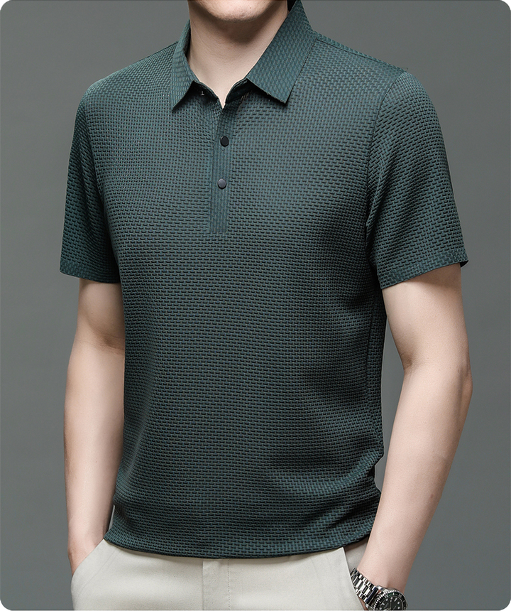 Danny | Stylish Textured Polo Shirt for Men