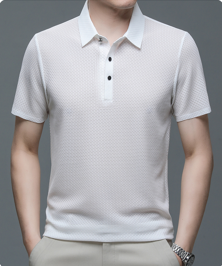 Danny | Stylish Textured Polo Shirt for Men