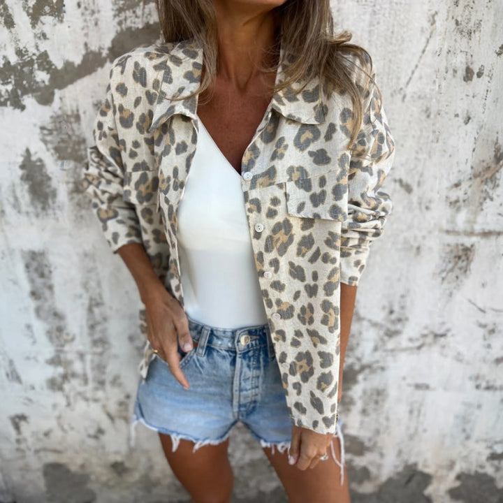 ARTHELIA – PRINTED LONG SLEEVE SHIRT