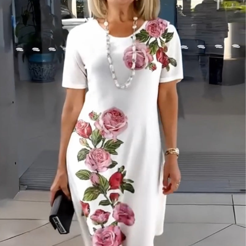 Vanessa | Elegant Summer Floral Dress