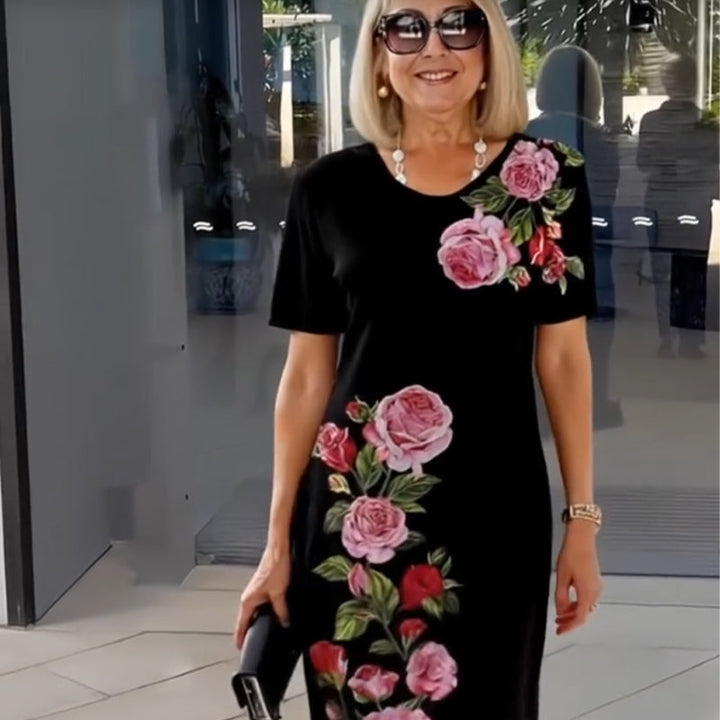 Vanessa | Elegant Summer Floral Dress