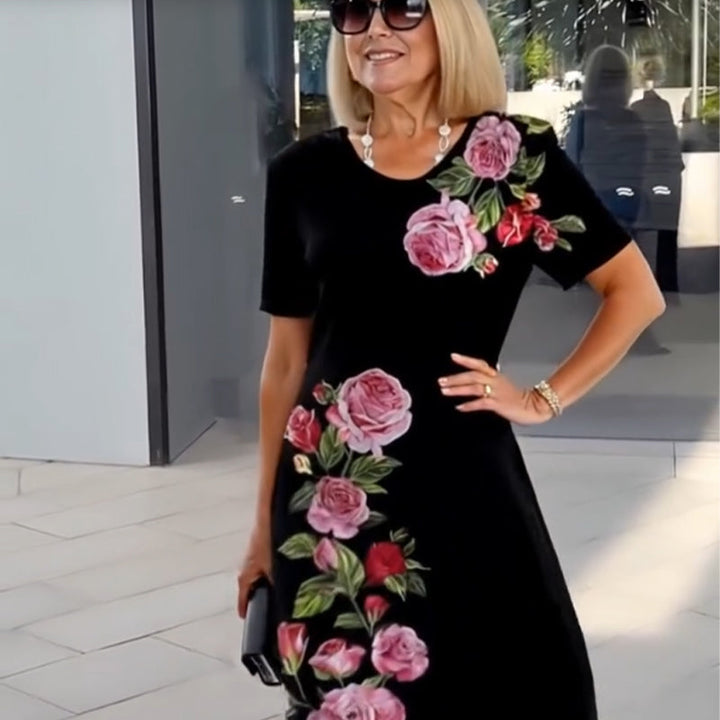 Vanessa | Elegant Summer Floral Dress