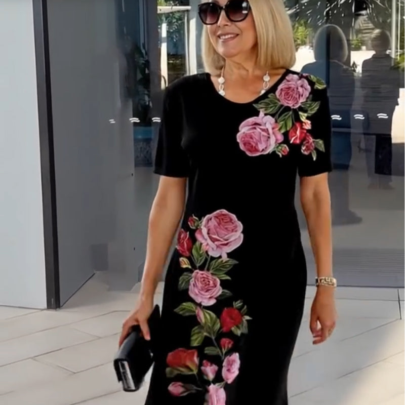 Vanessa | Elegant Summer Floral Dress