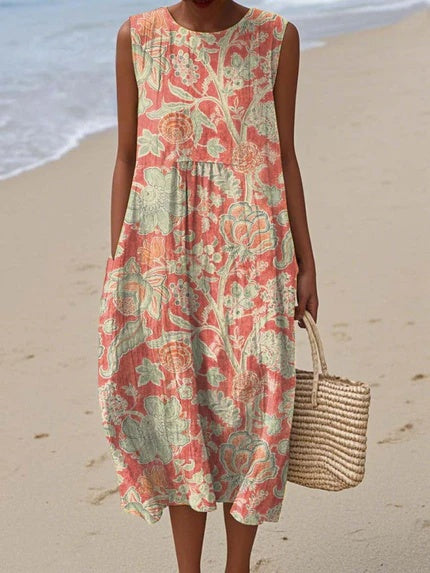 Zoya | Relaxed Floral Beach Dress